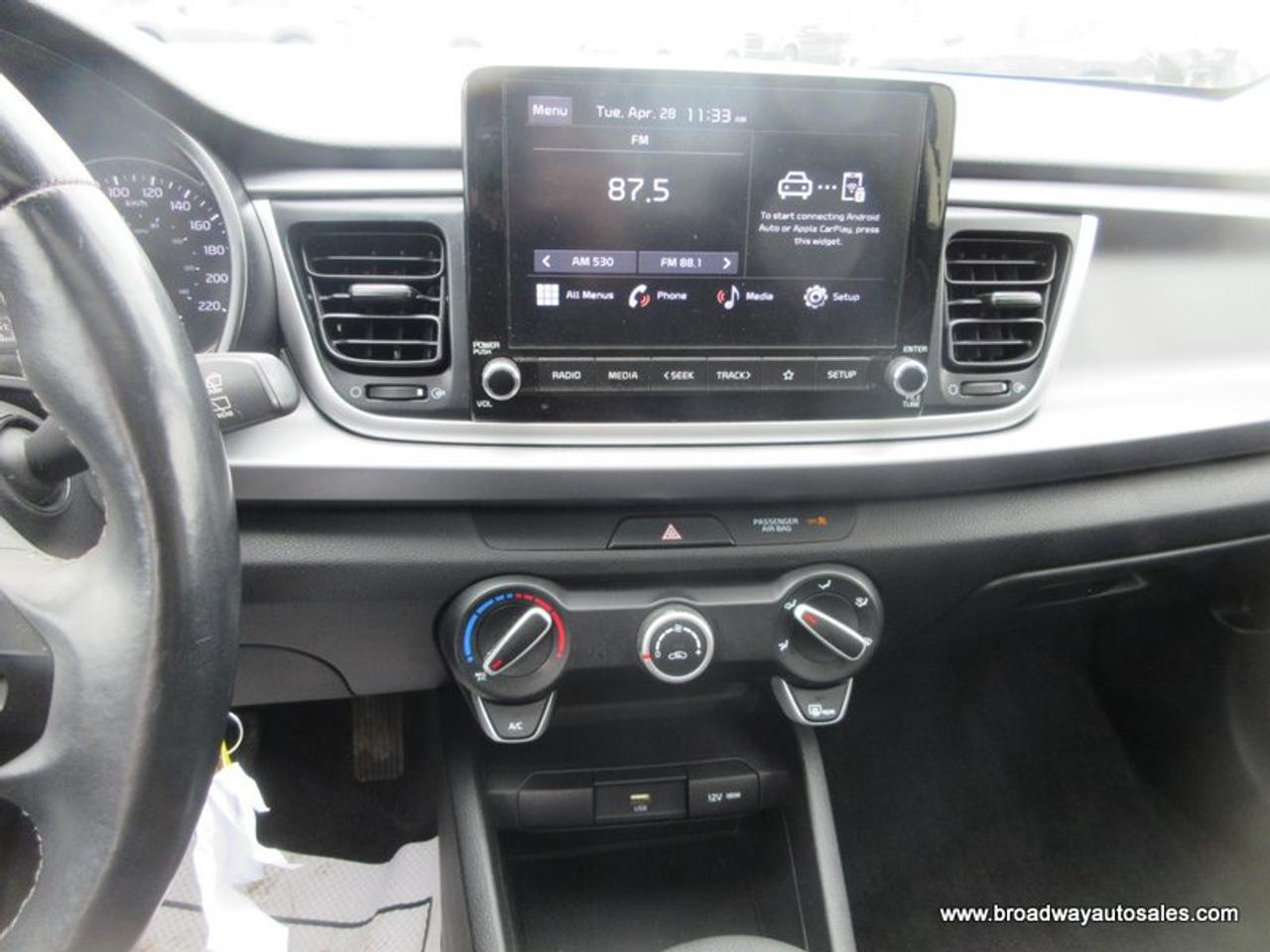 2023 Kia Rio5 WELL EQUIPPED S-TYPE 5 PASSENGER 1.6L - DOHC.. HEATED SEATS & WHEEL.. POWER SUNROOF.. BACK-UP CAMERA.. BLUETOOTH SYSTEM.. KEYLESS ENTRY.. Photo
