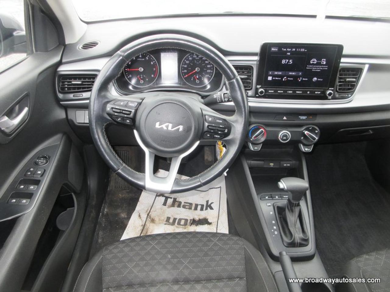 2023 Kia Rio5 WELL EQUIPPED S-TYPE 5 PASSENGER 1.6L - DOHC.. HEATED SEATS & WHEEL.. POWER SUNROOF.. BACK-UP CAMERA.. BLUETOOTH SYSTEM.. KEYLESS ENTRY.. Photo