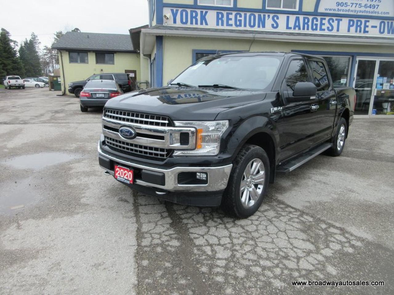 2020 Ford F-150 GREAT VALUE XLT-EDITION 6 PASSENGER 2.7L - ECO-BOOST.. 4X4.. CREW-CAB.. SHORTY.. NAVIGATION.. HEATED SEATS.. POWER PEDALS.. BACK-UP CAMERA.. Photo