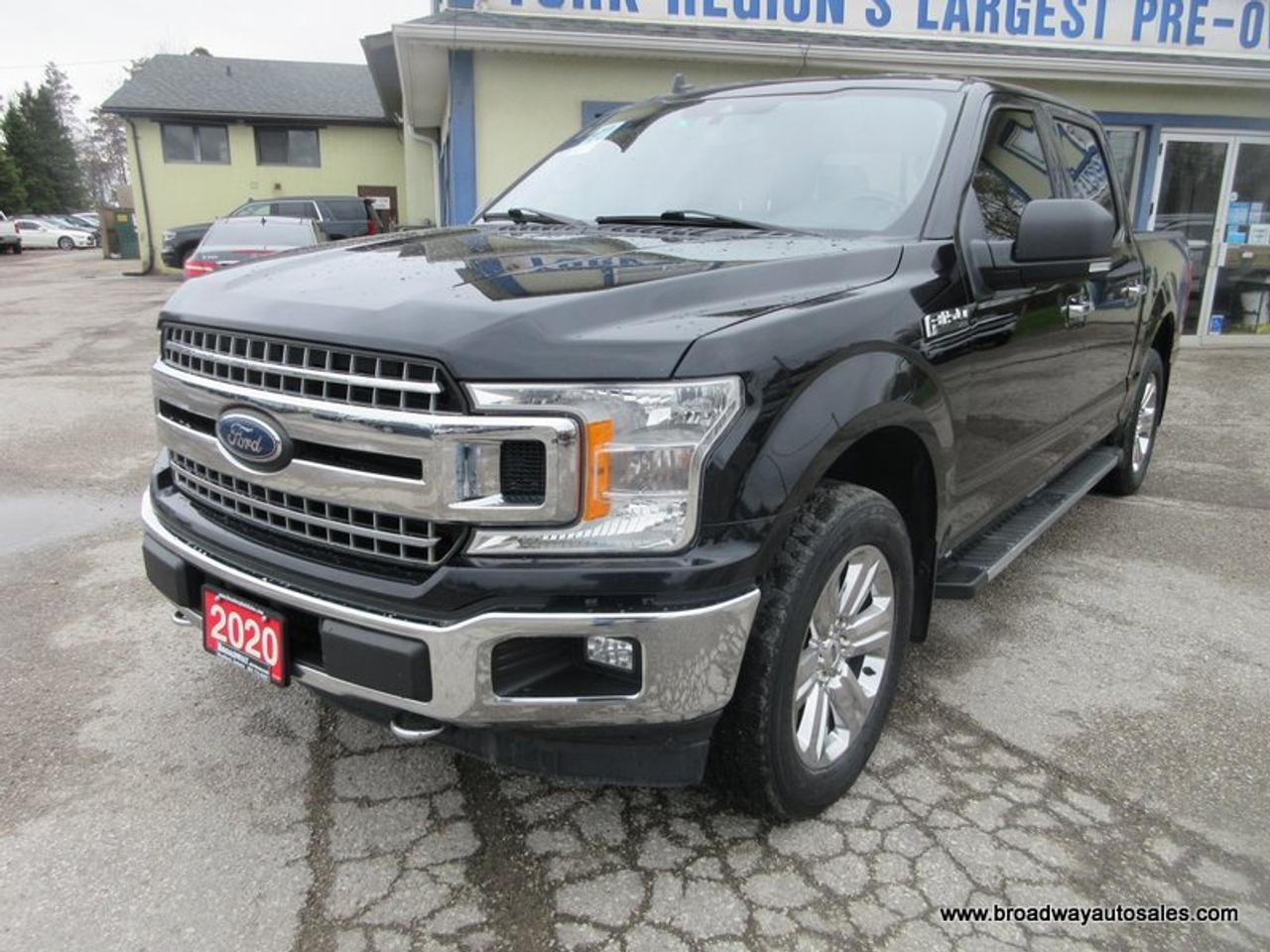 2020 Ford F-150 GREAT VALUE XLT-EDITION 6 PASSENGER 2.7L - ECO-BOOST.. 4X4.. CREW-CAB.. SHORTY.. NAVIGATION.. HEATED SEATS.. POWER PEDALS.. BACK-UP CAMERA.. Photo