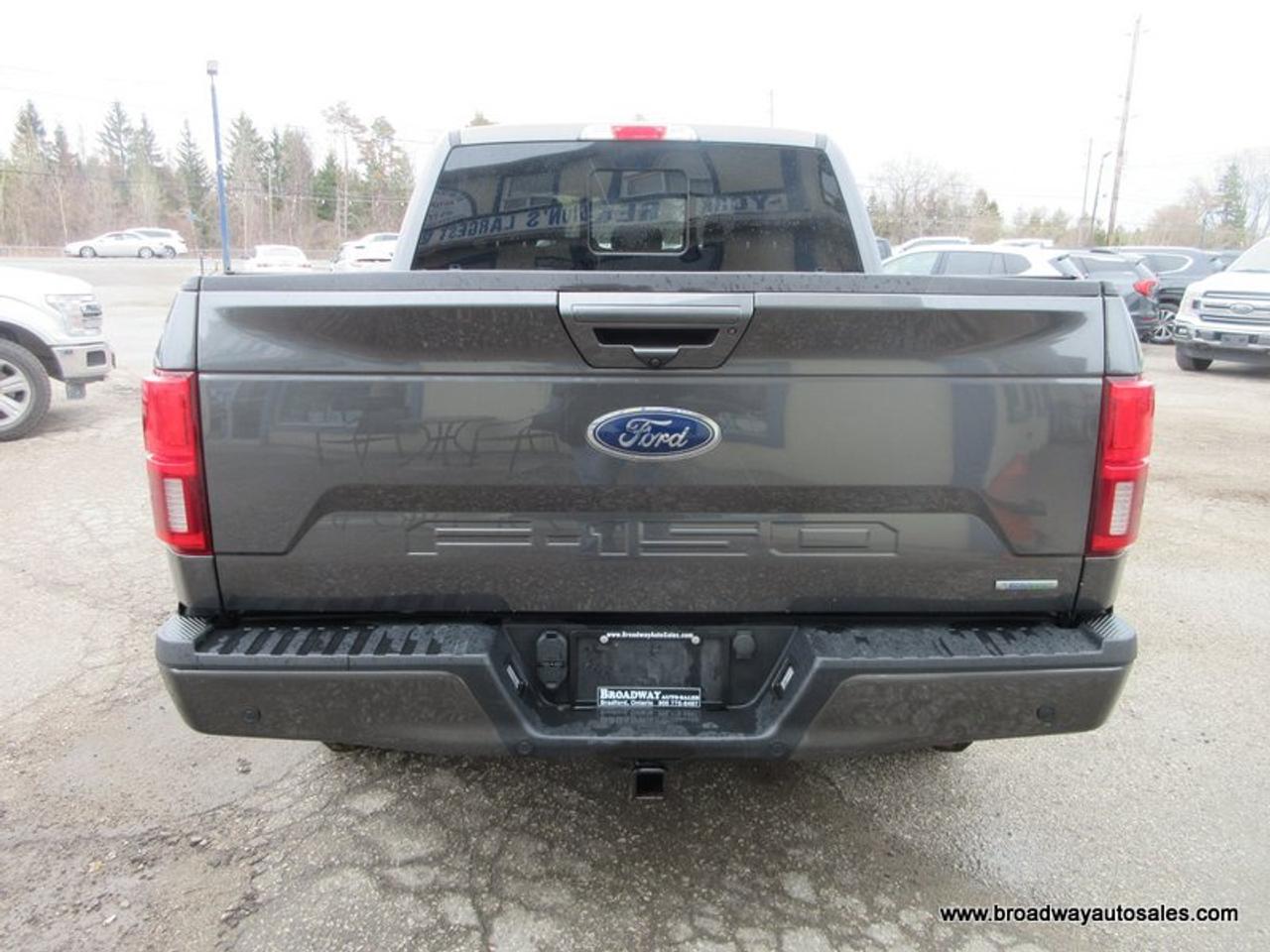 2020 Ford F-150 LOADED LARIAT-MODEL 5 PASSENGER 3.5L - ECO-BOOST.. 4X4.. CREW-CAB.. SHORTY.. NAVIGATION.. LEATHER.. HEATED/AC SEATS.. POWER PEDALS.. BACK-UP CAMERA.. Photo