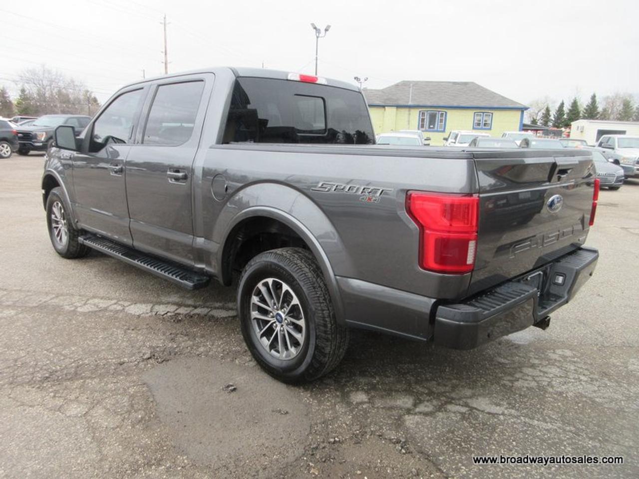 2020 Ford F-150 LOADED LARIAT-MODEL 5 PASSENGER 3.5L - ECO-BOOST.. 4X4.. CREW-CAB.. SHORTY.. NAVIGATION.. LEATHER.. HEATED/AC SEATS.. POWER PEDALS.. BACK-UP CAMERA.. Photo