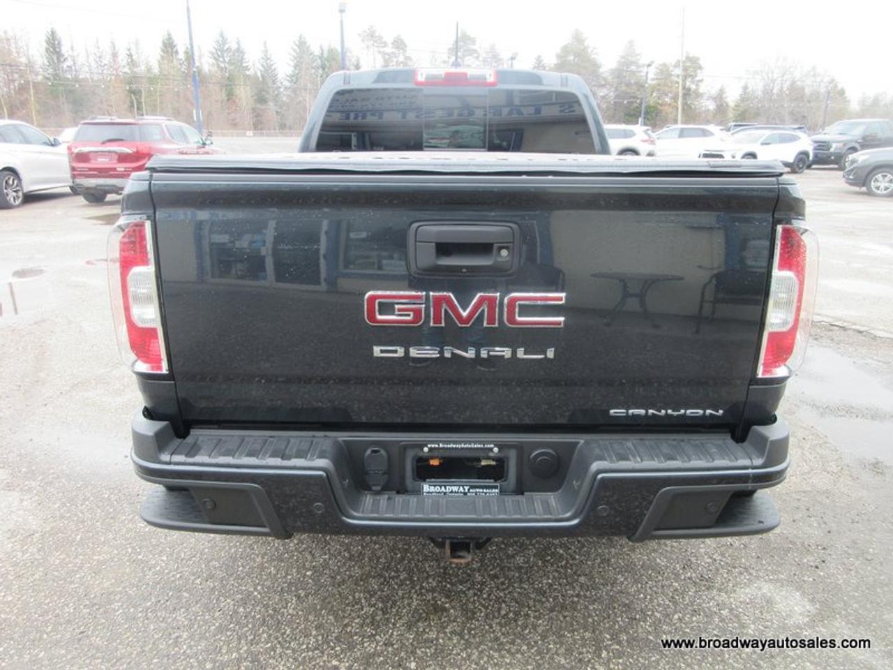 2021 GMC Canyon LOADED DENALI-VERSION 5 PASSENGER 3.6L - V6.. 4X4.. CREW-CAB.. SHORTY.. NAVIGATION.. LEATHER.. HEATED SEATS & WHEEL.. BACK-UP CAMERA.. Photo