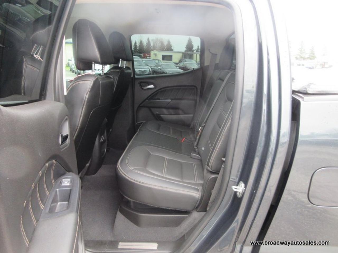 2021 GMC Canyon LOADED DENALI-VERSION 5 PASSENGER 3.6L - V6.. 4X4.. CREW-CAB.. SHORTY.. NAVIGATION.. LEATHER.. HEATED SEATS & WHEEL.. BACK-UP CAMERA.. Photo