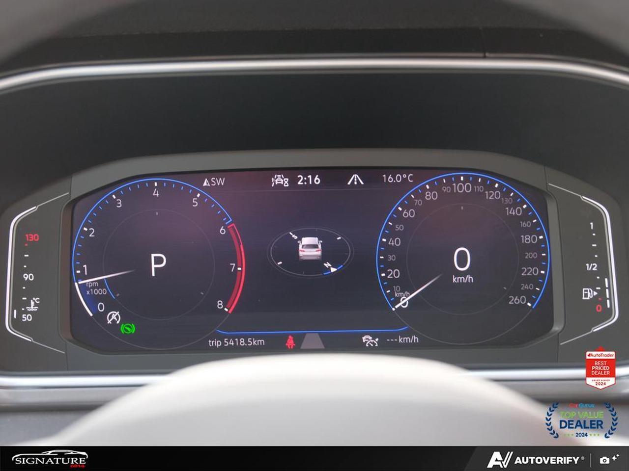 2025 Volkswagen Taos Comfortline Black No Accident Panoramic Roof ACC Photo