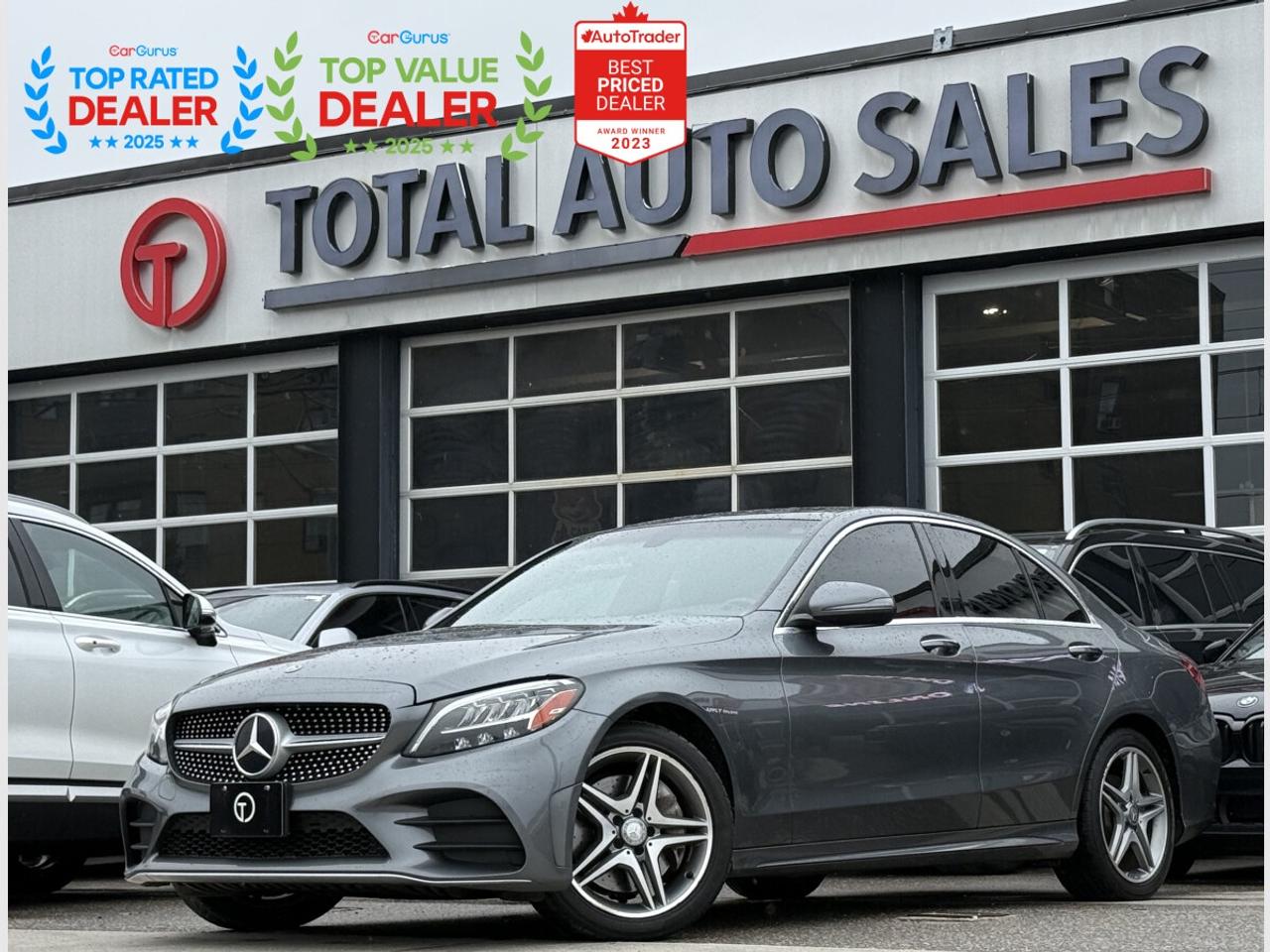 2019 Mercedes-Benz C-Class //AMG PKG | PANO | REAR CAMERA | LOADED Photo0