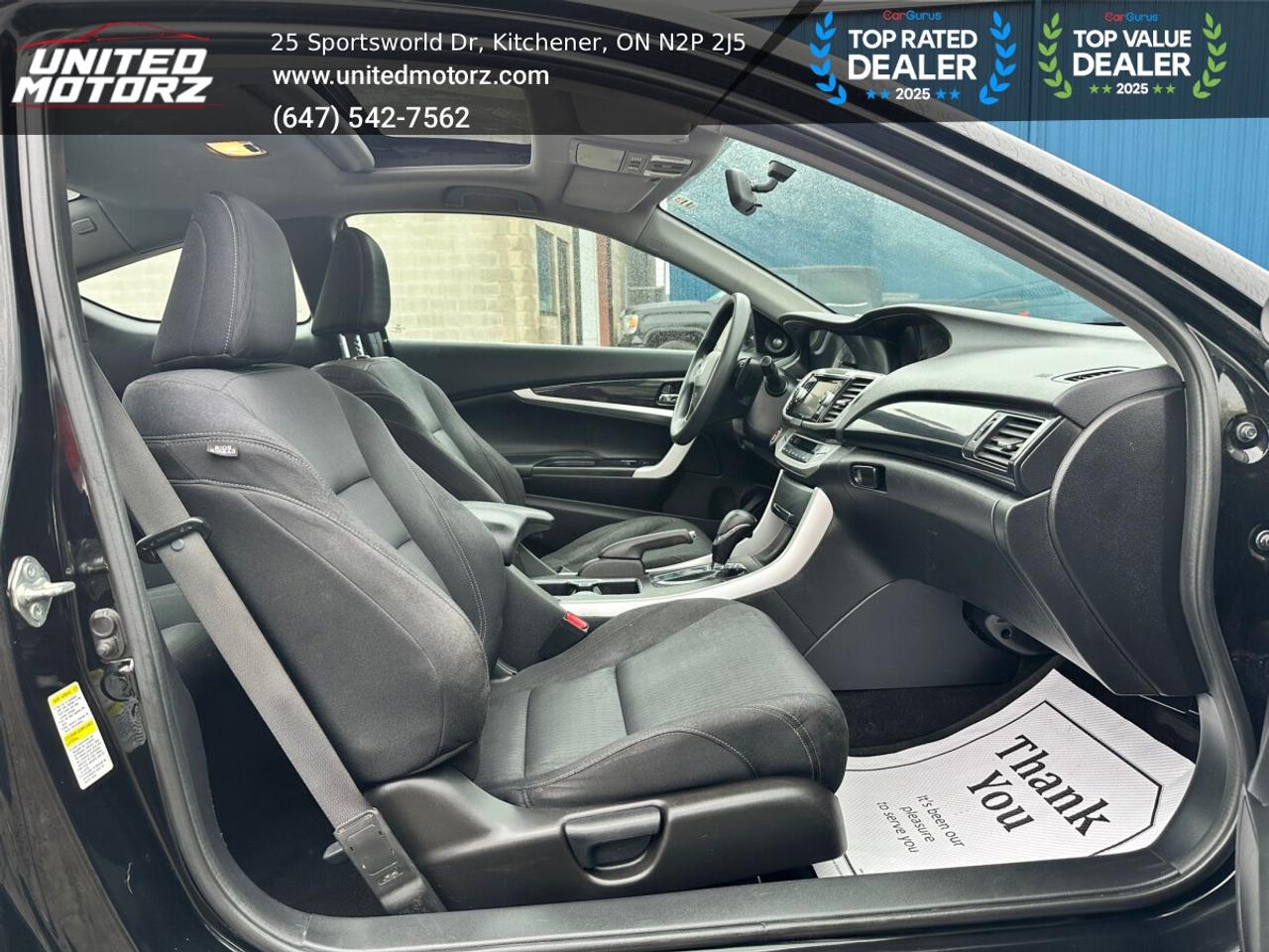 2014 Honda Accord EX Cpe~SAFETY CERTIFIED~NO ACCIDENTS~ Photo
