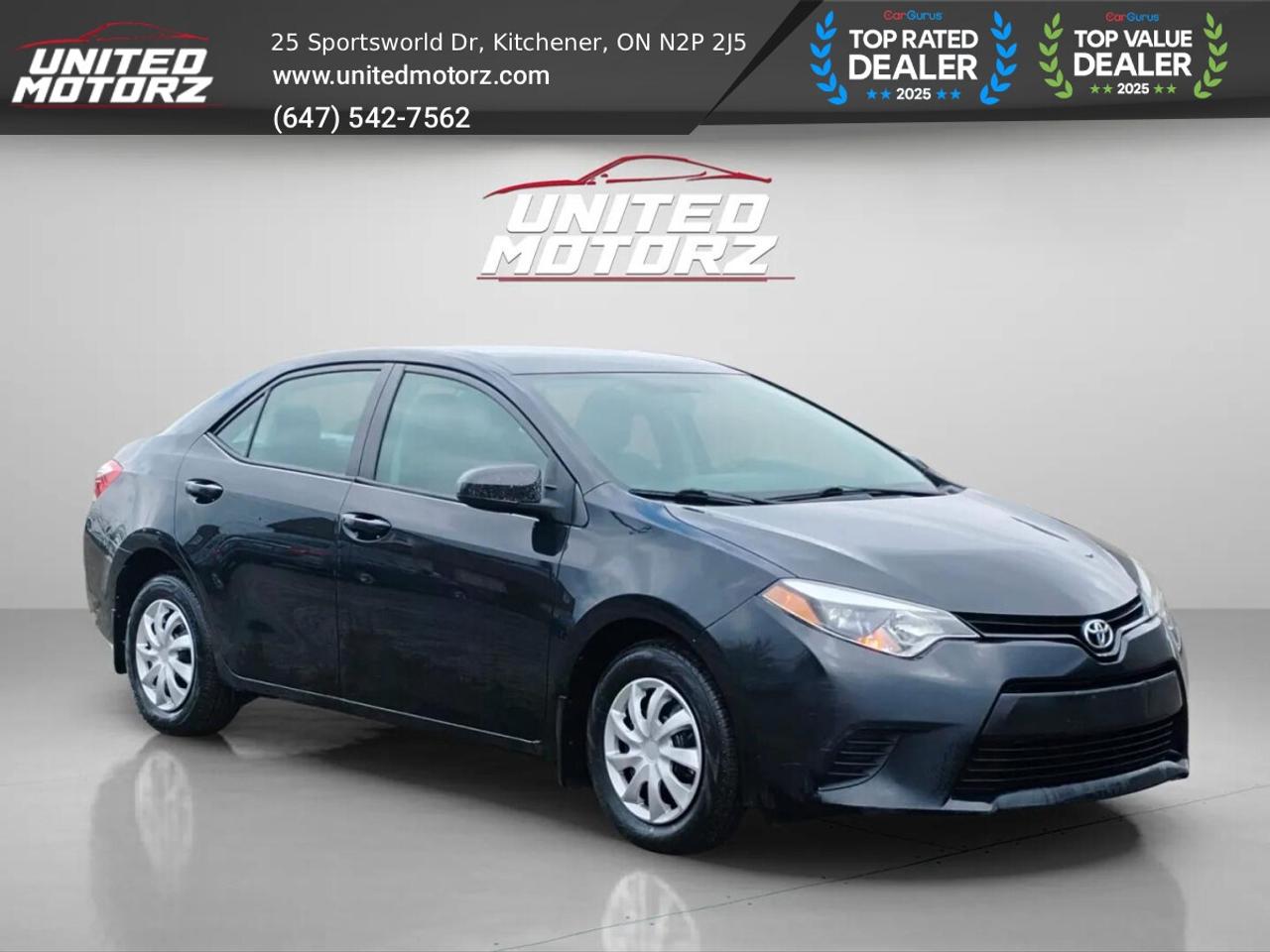 2014 Toyota Corolla L~SAFETY CERTIFIED~NO ACCIDENTS~39 Service Records Photo