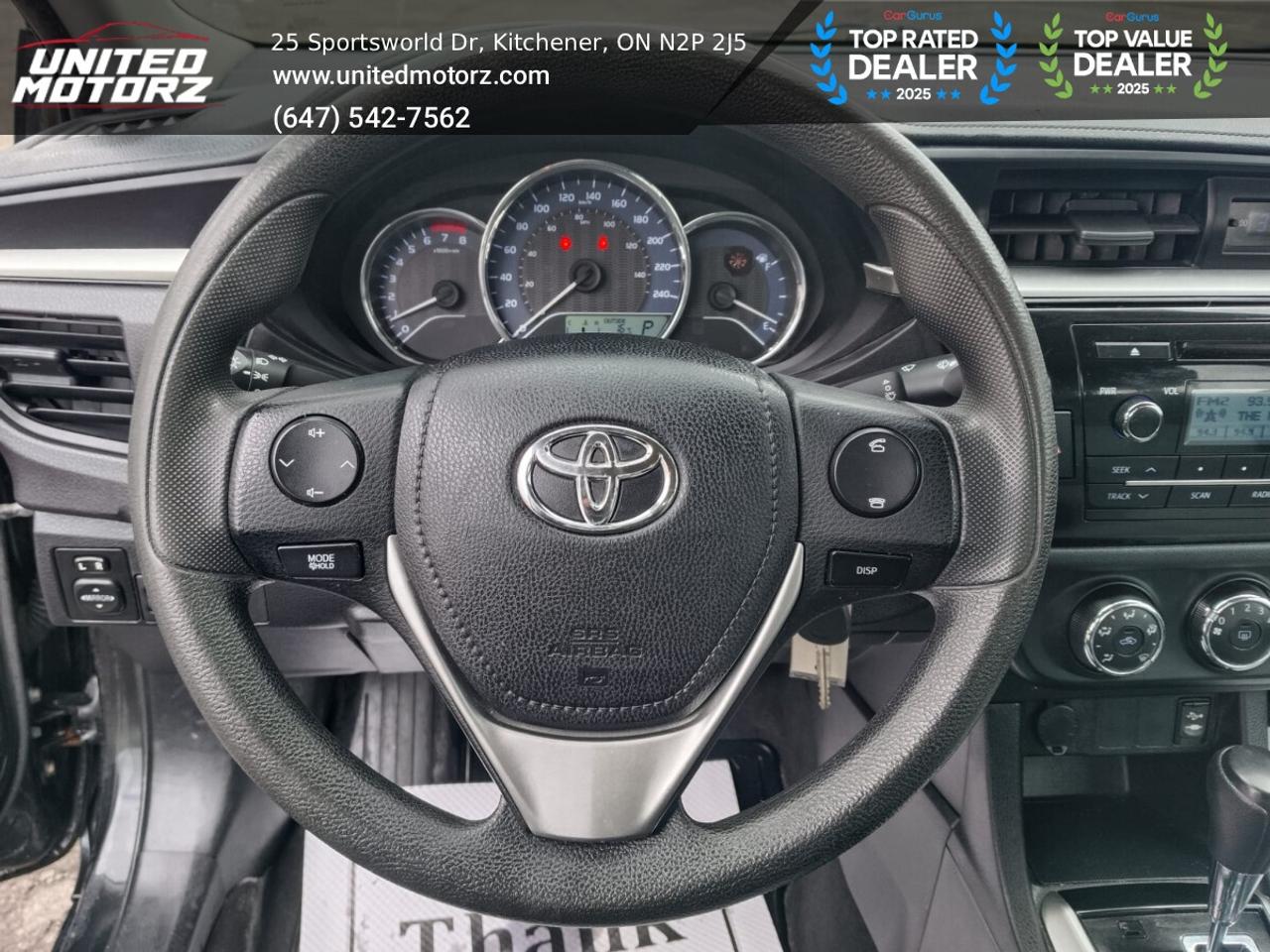 2014 Toyota Corolla L~SAFETY CERTIFIED~NO ACCIDENTS~39 Service Records Photo