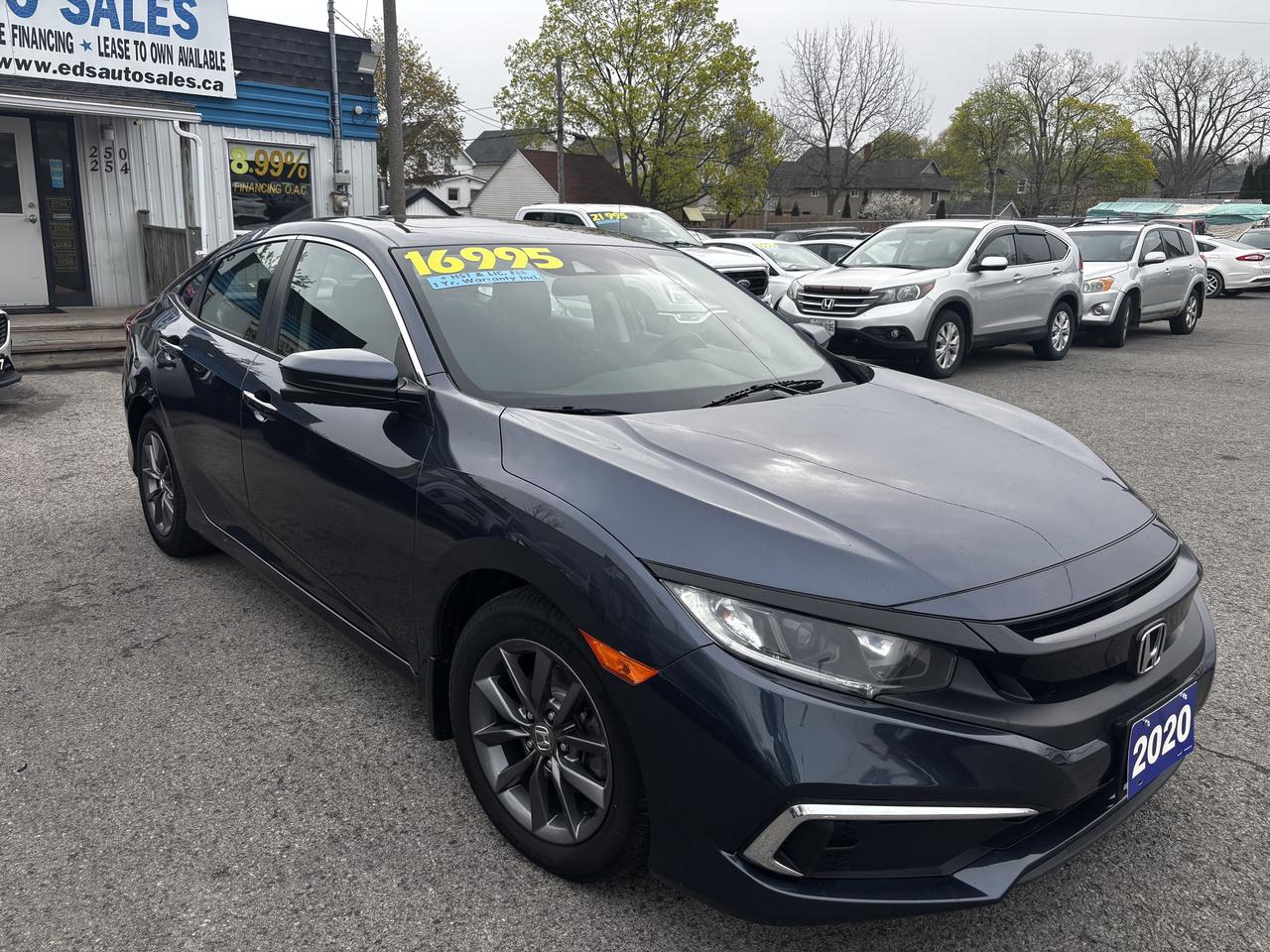 <p>4 Cyl, Auto, Air, P. Windows, P. Door Locks, Tilt, Cruise, Am/FM Stereo, USB and AUX Input, Bluetooth, Steering wheel audio controls, Heated Seats, P. Sunroof, Alloy Wheels, Factory Remote Starter, Push Button Start, Lane Departure Alert, Back-Up-Camera, Right Side Lane Camera, Extra clean in and out, Only 190,805 Kms, Asking $16,995 Plus HST and Licensing Fee. Certified and 1 Year Warranty Included.</p><p><span style=background-color: #ffffff;>On The Spot Financing (In-House Financing Available), Rates As Low 7.99% OAC. All Vehicles Sold At Eds Auto Sales comes with Carfax Report, and Sold Fully Certified, Also Included With Every Certified Vehicle is a *1 Year Power-Train Warranty/*Maximum $5,000 per claim. Weve Been Servicing The Niagara Region Since 1994 (over 30 Years Of Excellence). We Price All Of Our Vehicles Very Competitively And We Strive To EARN Your Business! Stop In And See Ed And Experience The Difference. Give Us A Call at 905-680-4400&nbsp; To Schedule Your Test Drive Or For More Information visit our website at www.edsautosales.ca</span></p>