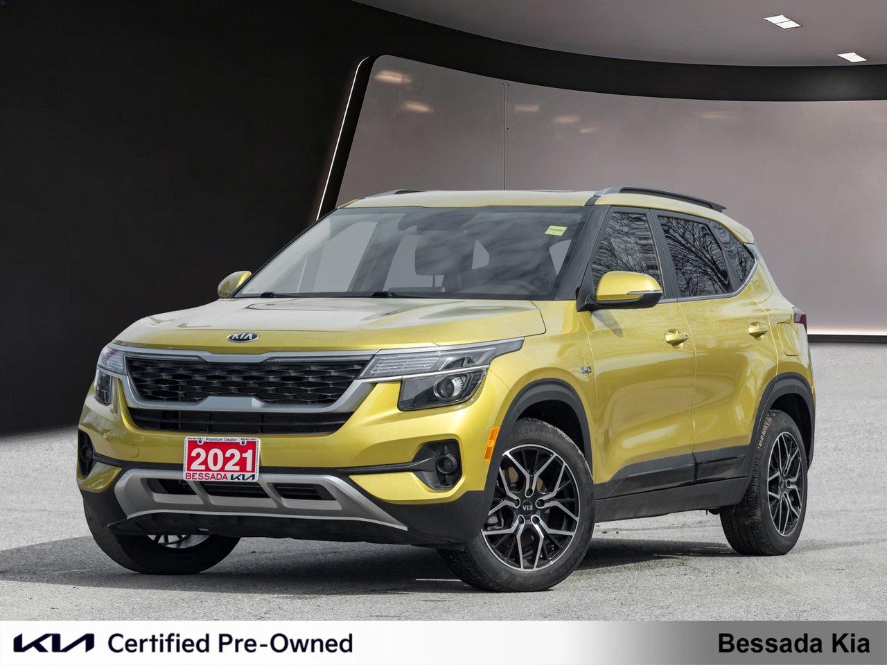 The 2021 kia Seltos Ex offers a great mix of style, comfort, and versatility. Equipped with all wheel drive, heated seats, touchscreen display, Apple Carplay and Android Auto, and advanced safety features, it delivers a confident and pratical driving experiance for everyday use.