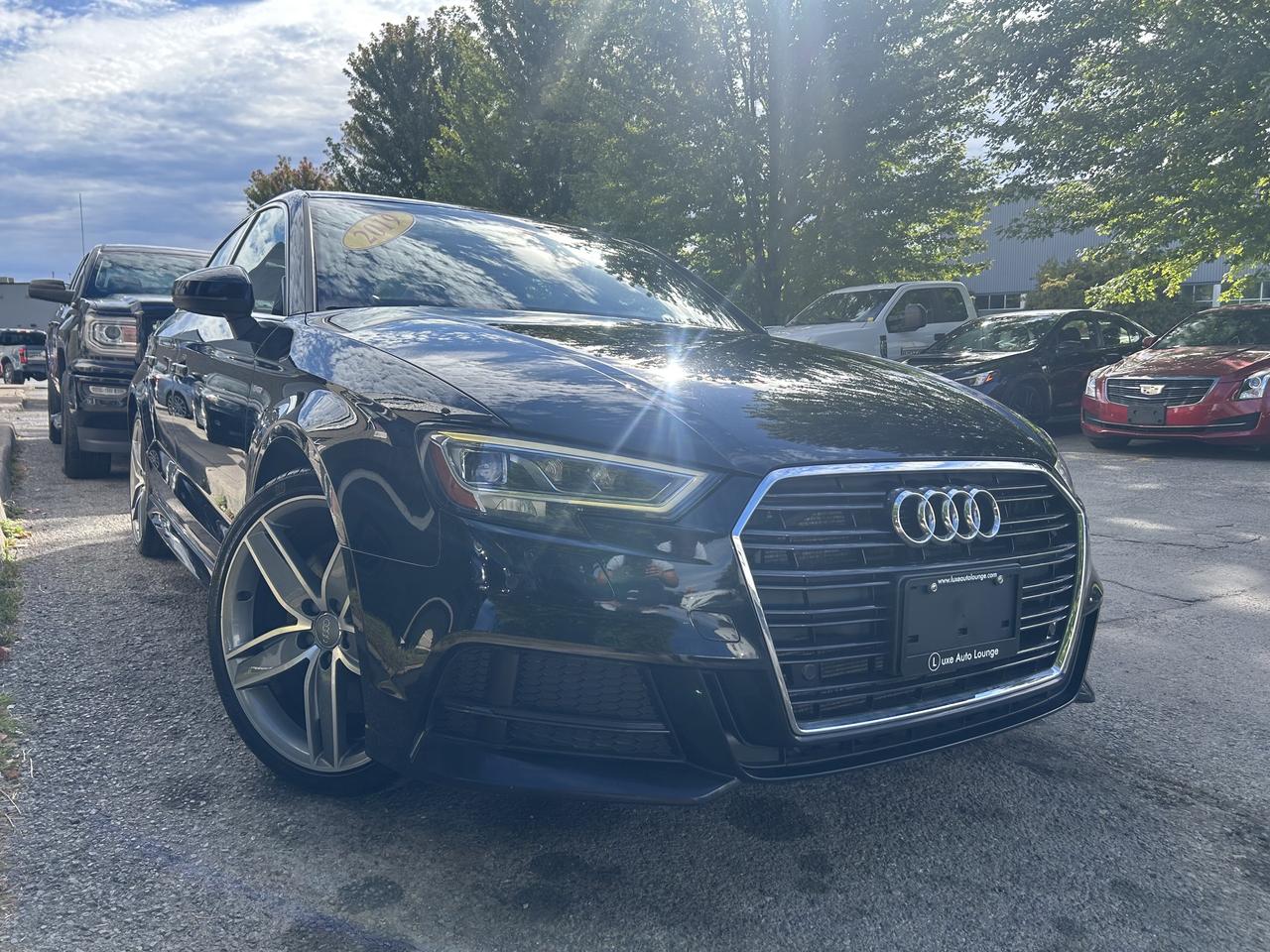 2019 Audi A3 Progressiv SUNROOF, LEATHER, HEATED SEATS, LOADED! Photo