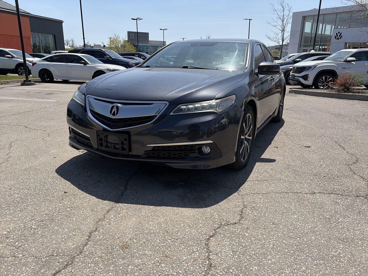 2015 Acura TLX 3.5L SH-AWD w/Tech Pkg Leather  Alloy Wheels  Keyl Photo4