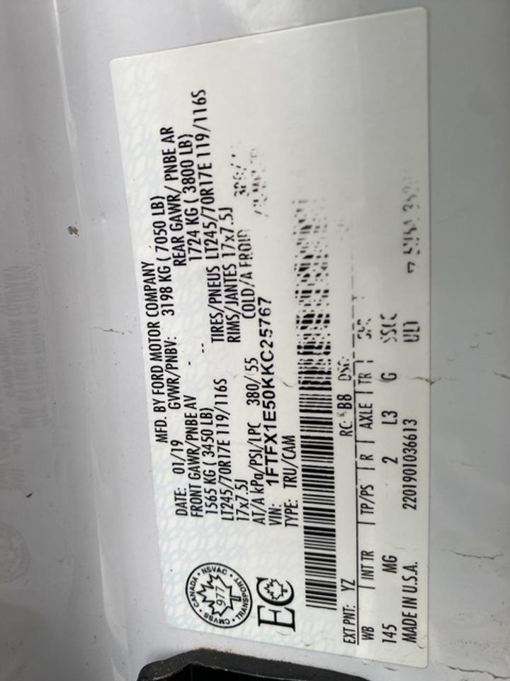 2019 Ford F-150 XL 4WD SUPERCAB 6.5' BOX Photo