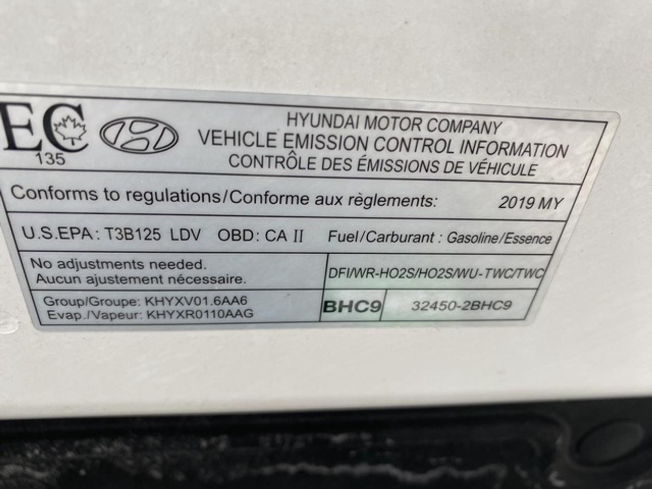 2019 Hyundai Accent SE Photo
