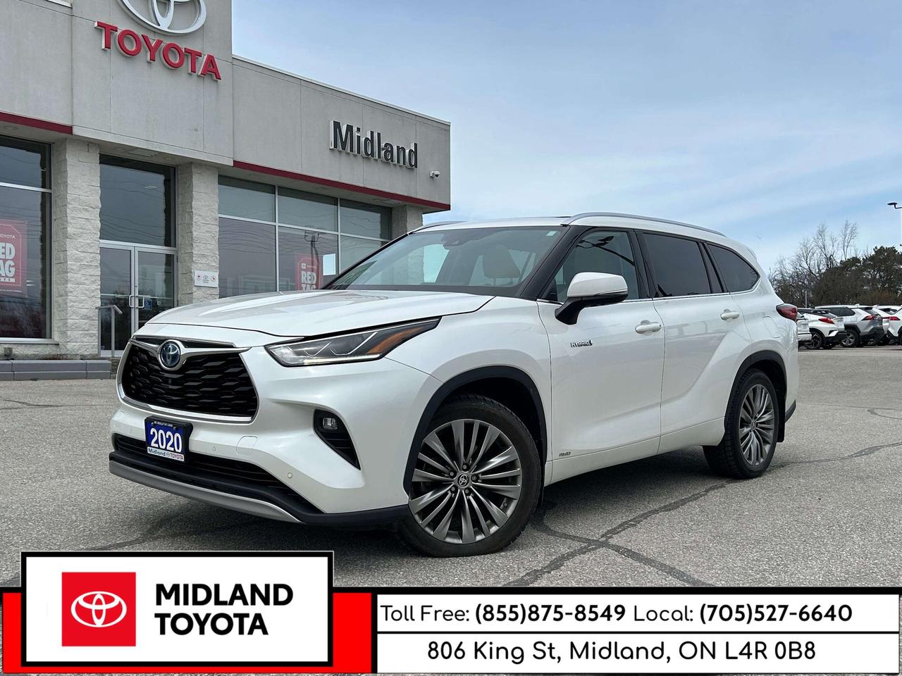 2020 Toyota Highlander Platinum Hybrid   Leather   Navigation Photo0