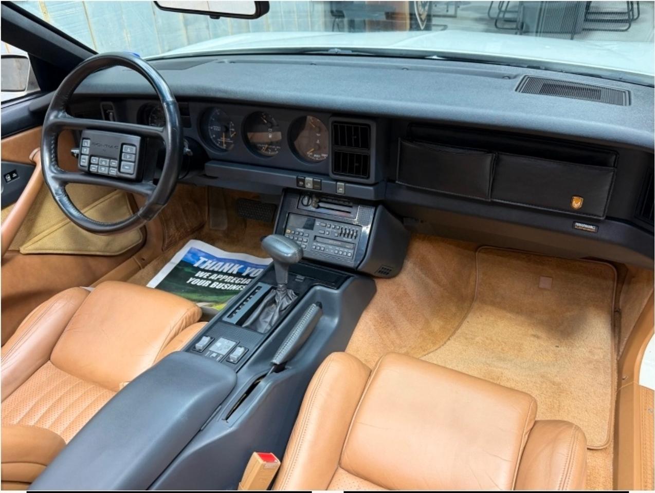 1989 Pontiac Firebird Trans Am GTA SE Turbo Official Pace Car Photo