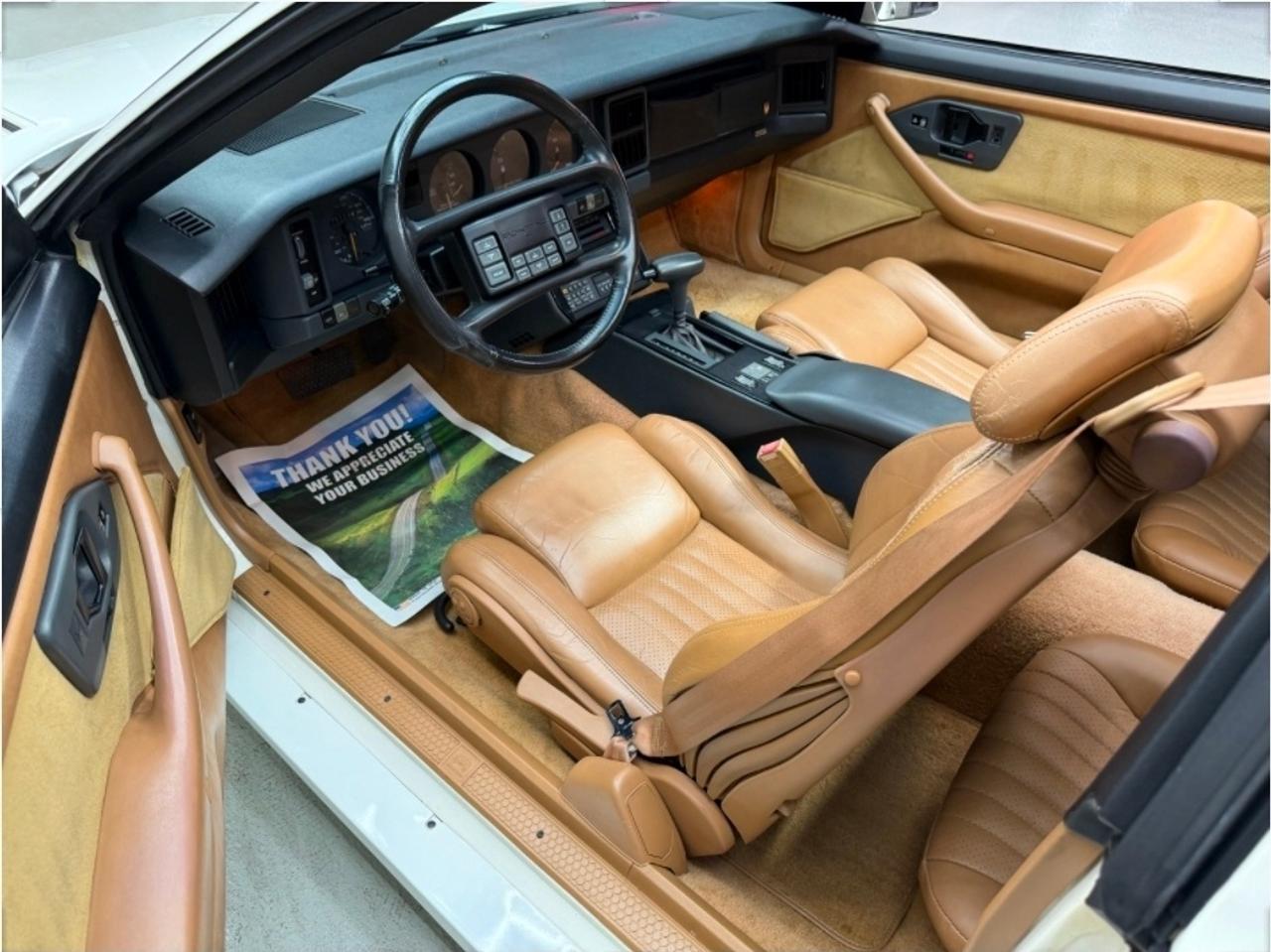 1989 Pontiac Firebird Trans Am GTA SE Turbo Official Pace Car Photo