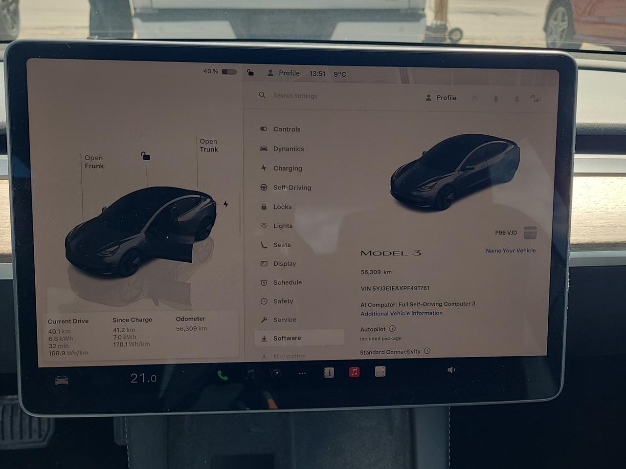 2023 Tesla Model 3 No Accidents l Standard Range l RWD l LFP Photo