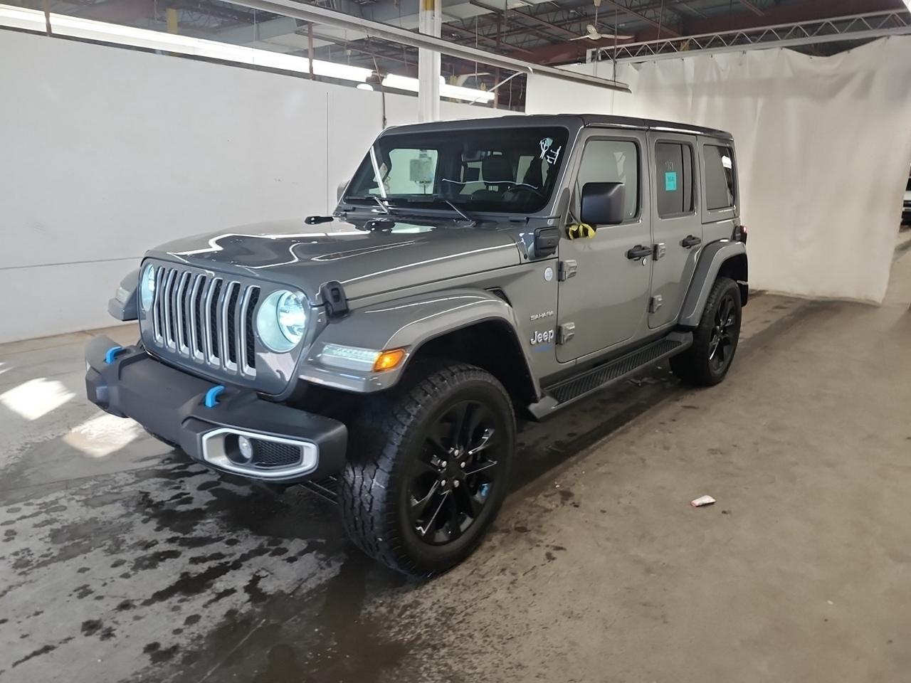 2022 Jeep Wrangler 4xe No Accidents l One Owner l Unlimited Sahara l 4xE Photo0