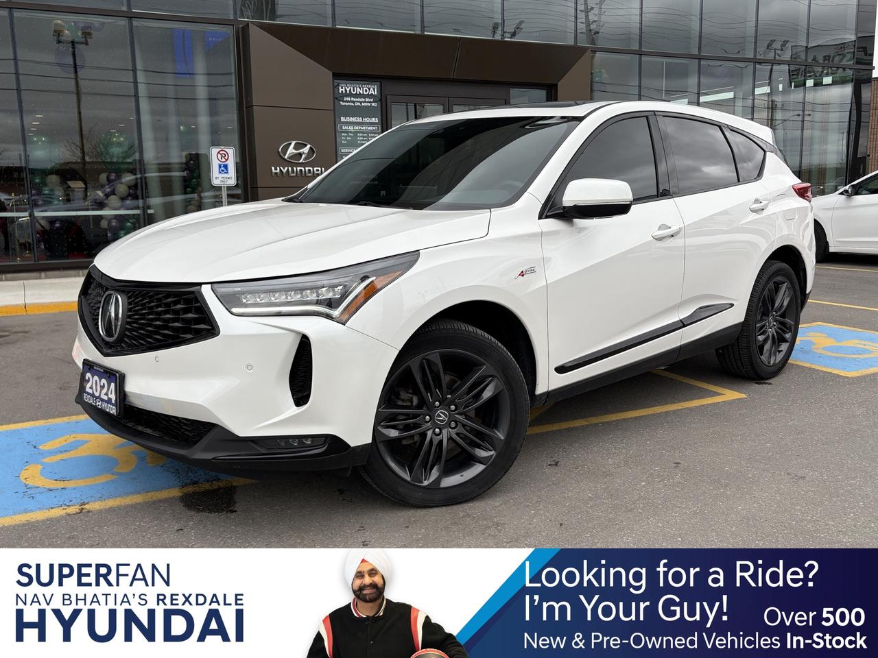 2024 Acura RDX A-Spec AWD   CLEAN CARFAX   ONE OWNER Photo