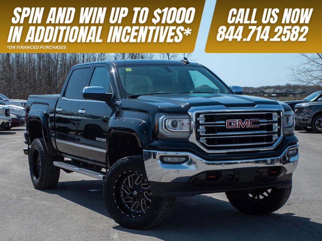 2018 GMC Sierra 1500 SLT - Remote Start   Driver Adjustable Lumbar Photo