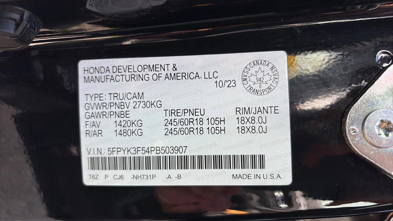 2023 Honda Ridgeline EX-L AWD Photo