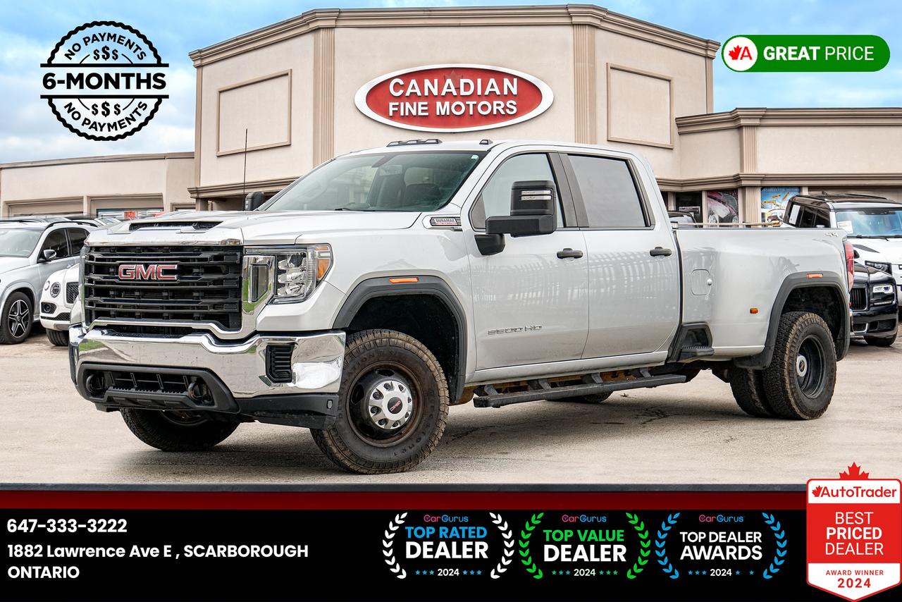 Used 2020 GMC Sierra 3500 4WD Crew Cab 172 | 6 PASS | CAM | BLUETOOTH | for sale in Scarborough, ON