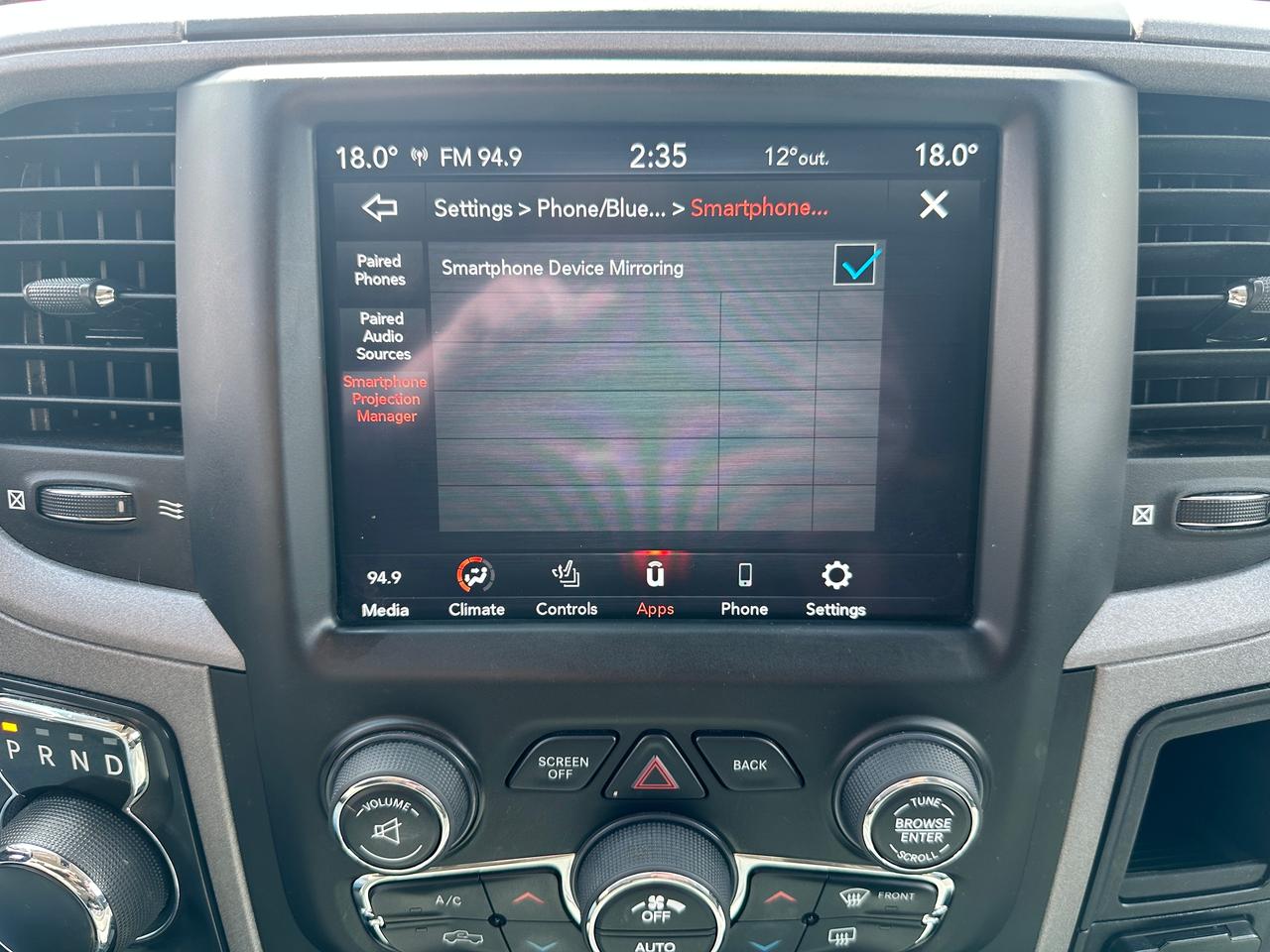 2020 RAM 1500 Classic Express4x4Crew HEMI HTD-Cloth CarPlay RvCam Remote Photo