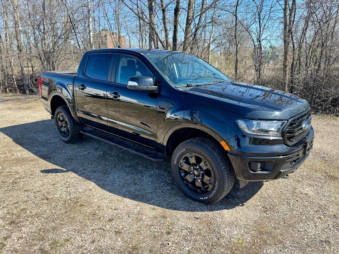 2020 Ford Ranger LARIAT 4WD Black Package Clean Carfax Photo3