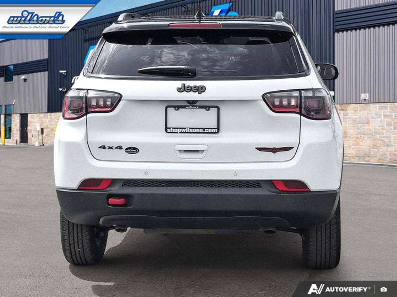2024 Jeep Compass Trailhawk 4X4 | Sunroof | Leather | Nav | Remote Start | Heated Wheel + Seats | CarPlay | and More ! Photo3