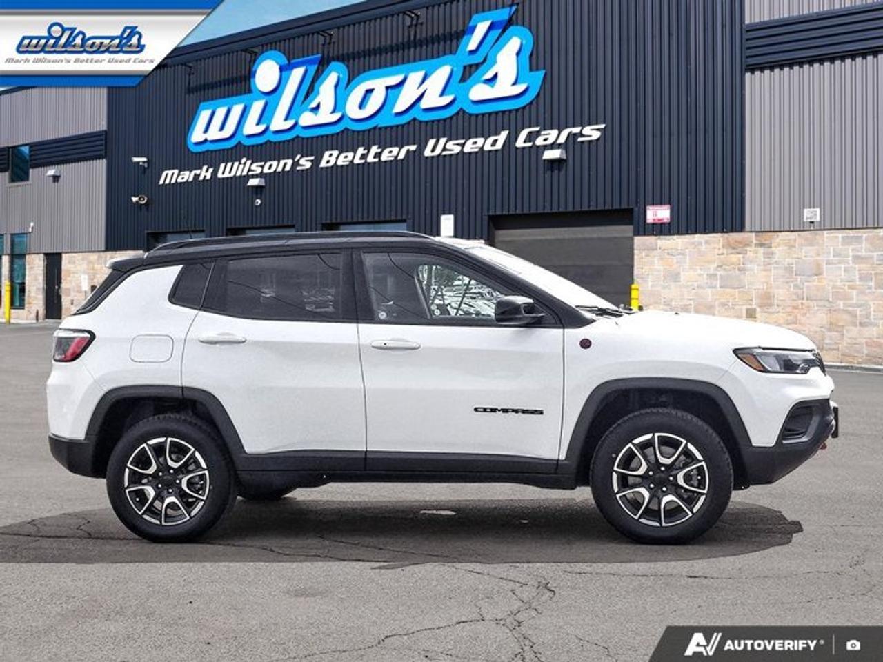 2024 Jeep Compass Trailhawk 4X4 | Sunroof | Leather | Nav | Remote Start | Heated Wheel + Seats | CarPlay | and More ! Photo