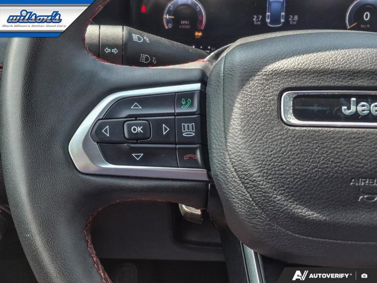 2024 Jeep Compass Trailhawk 4X4 | Sunroof | Leather | Nav | Remote Start | Heated Wheel + Seats | CarPlay | and More ! Photo