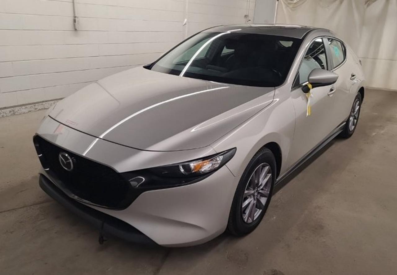 Look at this certified 2023 Mazda Mazda3 Sport GS AWD | Leather | Sunroof | Heated Wheel + Seats | CarPlay + Android | Adaptive Cruise | and More !. Its Automatic transmission and 2.5 L engine will keep you going. This Mazda Mazda3 Sport comes equipped with these options: Sunroof, Reverse Camera, Leather, Heated Steering Wheel, Air Conditioning, Adaptive Cruise, Heated Seats, Tilt Steering Wheel, Steering Radio Controls, and Power Windows. Stop by and visit us at Mark Wilsons Better Used Cars, 5055 Whitelaw Road, Guelph, ON N1H 6J4.MASSIVE SELECTION: 500+ vehicles in ONE LOCATION, all Live Market Priced for the best value!STRAIGHTFORWARD & TRANSPARENT PRICING: Our Advertised Price INCLUDES:Safety Certification! (No separate certification fee upcharge).FREE Carfax History Report!NO upcharge for paying cash!CONFIDENCE & PEACE OF MIND: 30-Day/3,000 km Warranty INCLUDED! Plus a 5-Day Exchange Privilege!*EASY FINANCING: Better-than-bank rates, $0 Down, and 3 Months No Payments available OAC. BAD CREDIT APPROVED HERE!WE BUY CARS: Get Top Dollar for your trade, or sell us your vehicle for CASH even if you dont buy ours!www.shopwilsons.comAn Honest, Transparent Buying Experience. Trusted in business since 1961!(Cash Prices Exclude HST and Licensing Fees only.)