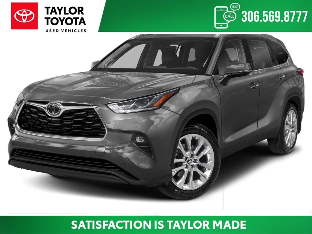 Used 2021 Toyota Highlander LIMITED for sale in Regina, SK