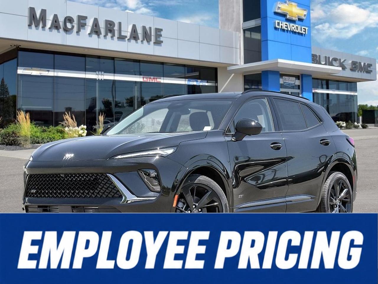 <p>Experience athletic Buick styling, premium comfort and confident all-season performance in this new <strong>2026 Buick Envision Sport Touring All-Wheel Drive</strong>. Available at MacFarlane Chevrolet Buick GMC in Petrolia, Ontario, this sophisticated compact SUV is an excellent choice for commuting, family travel and weekend getaways throughout Southwestern Ontario.</p><p>Powered by a responsive <strong>2.0L turbocharged four-cylinder engine</strong> producing 228 horsepower and 258 lb.-ft. of torque, the Envision is paired with a smooth nine-speed automatic transmission. Intelligent All-Wheel Drive with active twin clutch provides enhanced traction and control when travelling through rain, snow and changing road conditions.</p><p>The Sport Touring trim stands out with an intricate Black mesh grille, Gloss Black exterior accents and bold <strong>20-inch Carbon Flash Metallic-painted alloy wheels</strong>. Inside, enjoy perforated leather-appointed front seats with synthetic suede inserts, ST-embossed head restraints, a leather-wrapped flat-bottom steering wheel and alloy sport pedals.</p><p>Stay connected through the impressive <strong>30-inch ultrawide digital display</strong>, Google built-in compatibility, wireless smartphone charging and a Bose nine-speaker premium audio system. A Head-Up Display and advanced Buick safety and driver-assistance technologies provide additional convenience and confidence.</p><p>Visit MacFarlane Chevrolet Buick GMC to explore this <strong>2026 Buick Envision Sport Touring AWD for sale near Sarnia, Strathroy, London and throughout Lambton County</strong>.</p>
