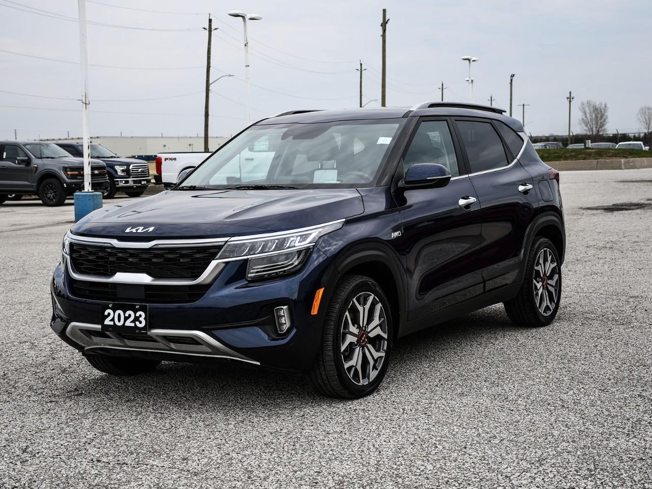 2023 Kia Seltos SX Turbo w/Black Interior NAV | SUNROOF | HTD SEATS | REMOTE START Photo2