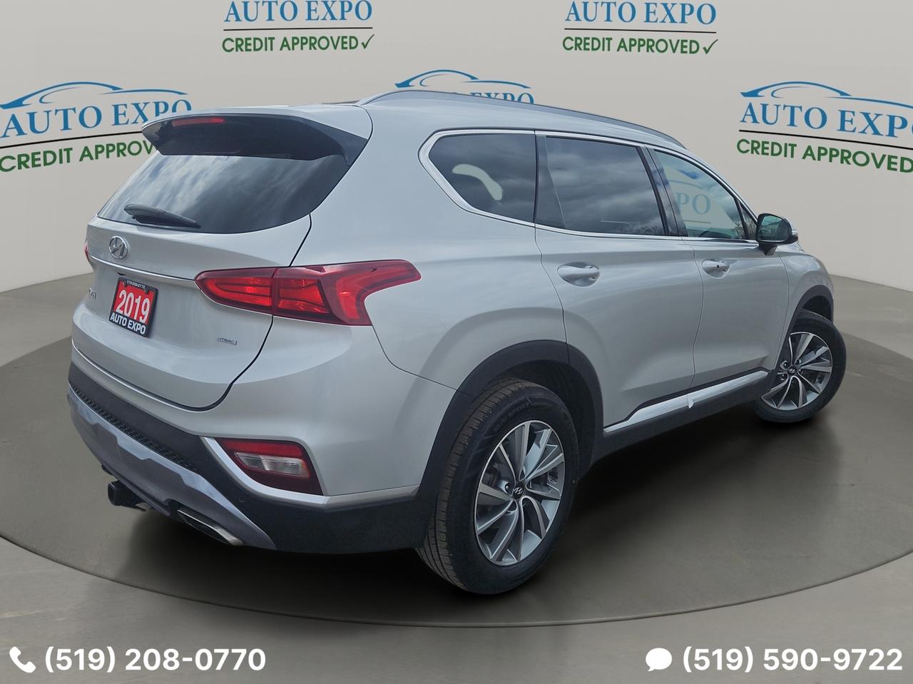 2019 Hyundai Santa Fe 2.4L,AWD,New Tires & Brakes,No Accident,Certified Photo