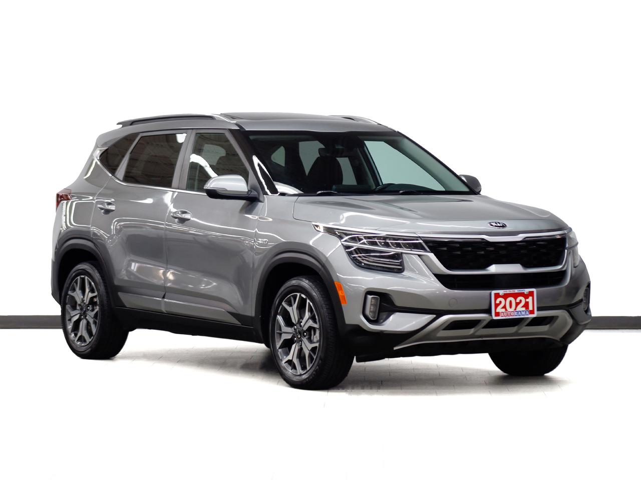 2021 Kia Seltos SX TURBO AWD | Nav | Sunroof | Leather | CarPlay Photo