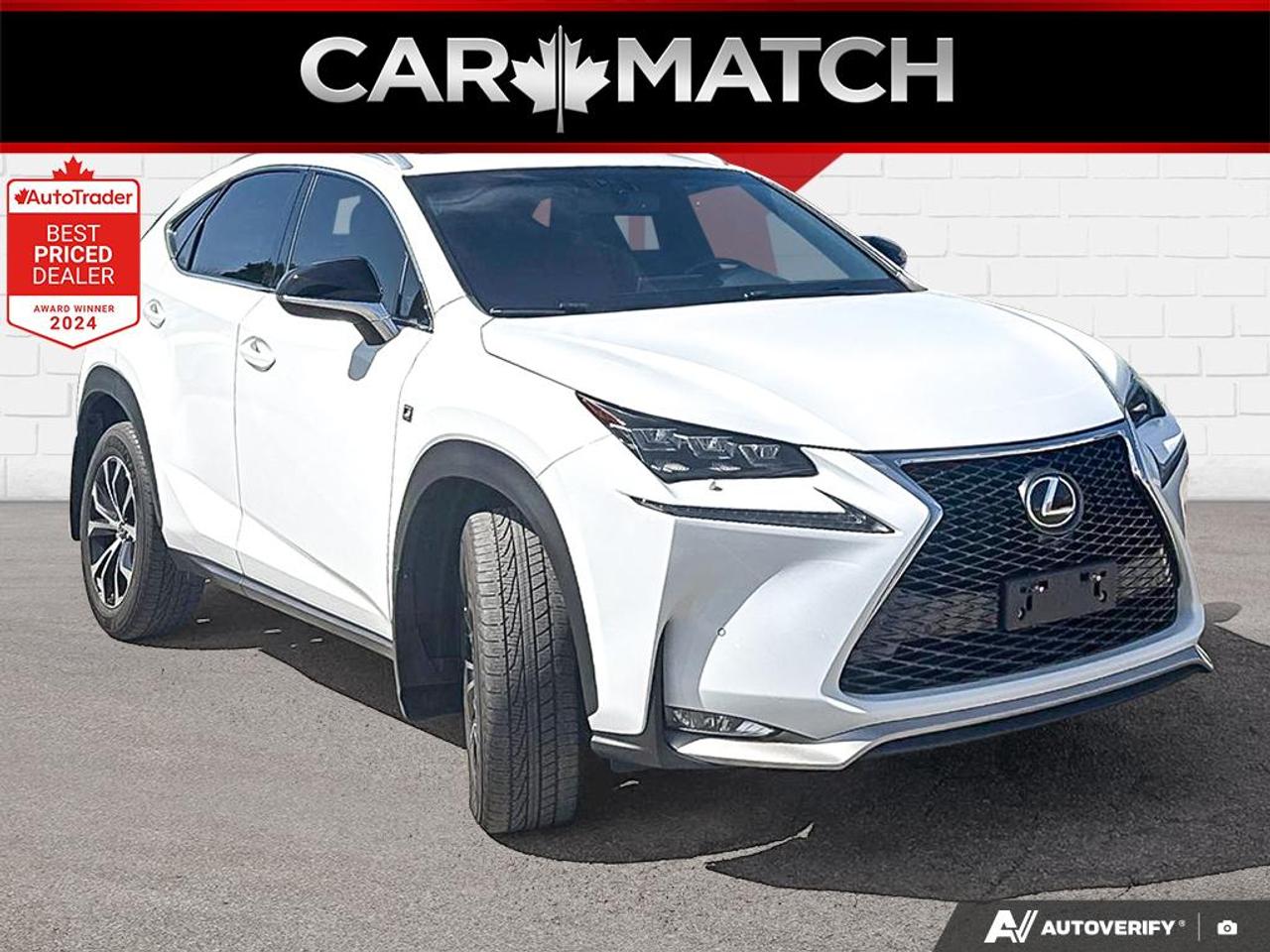 2017 Lexus NX 200t FSPORT / NO ACCIDENTS / LEATHER / NAV / ROOF / AWD Photo