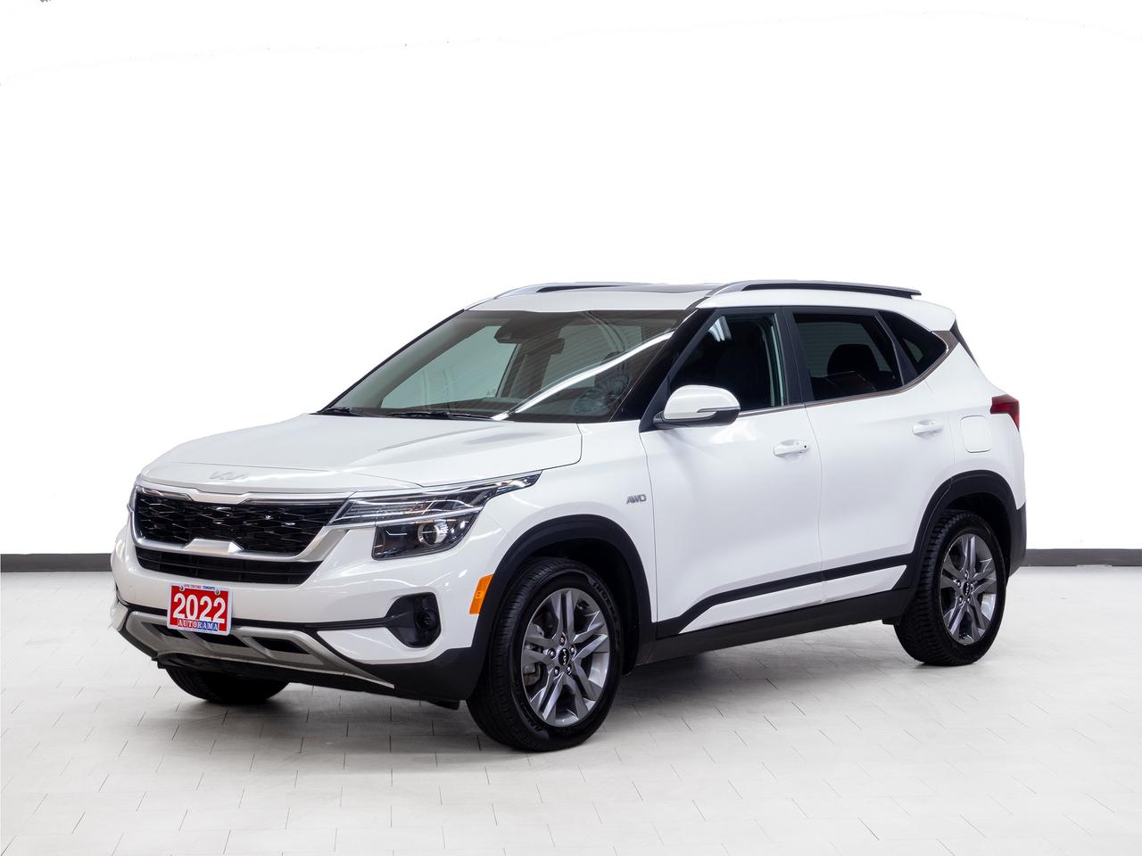 2022 Kia Seltos SX TURBO AWD | Nav | Sunroof | Leather | CarPlay