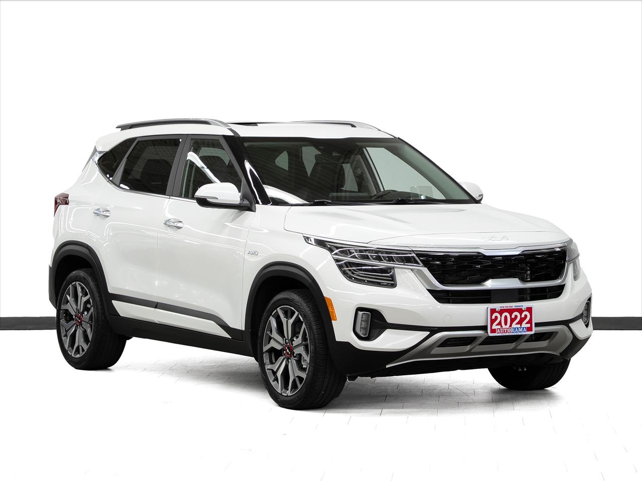 2022 Kia Seltos SX TURBO AWD | Nav | Sunroof | Leather | CarPlay