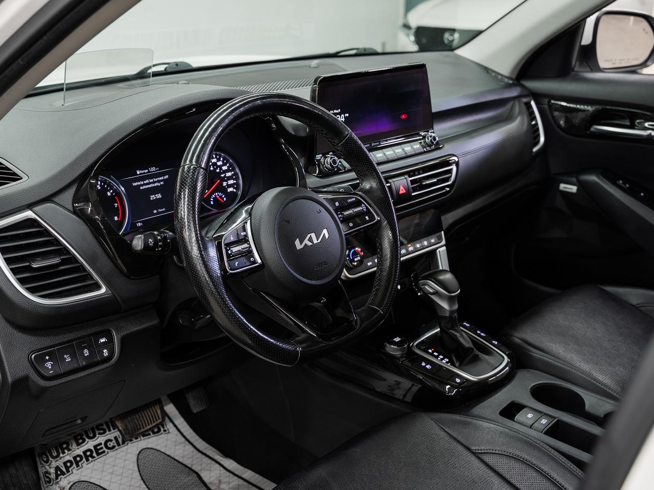 2022 Kia Seltos SX TURBO AWD | Nav | Sunroof | Leather | CarPlay