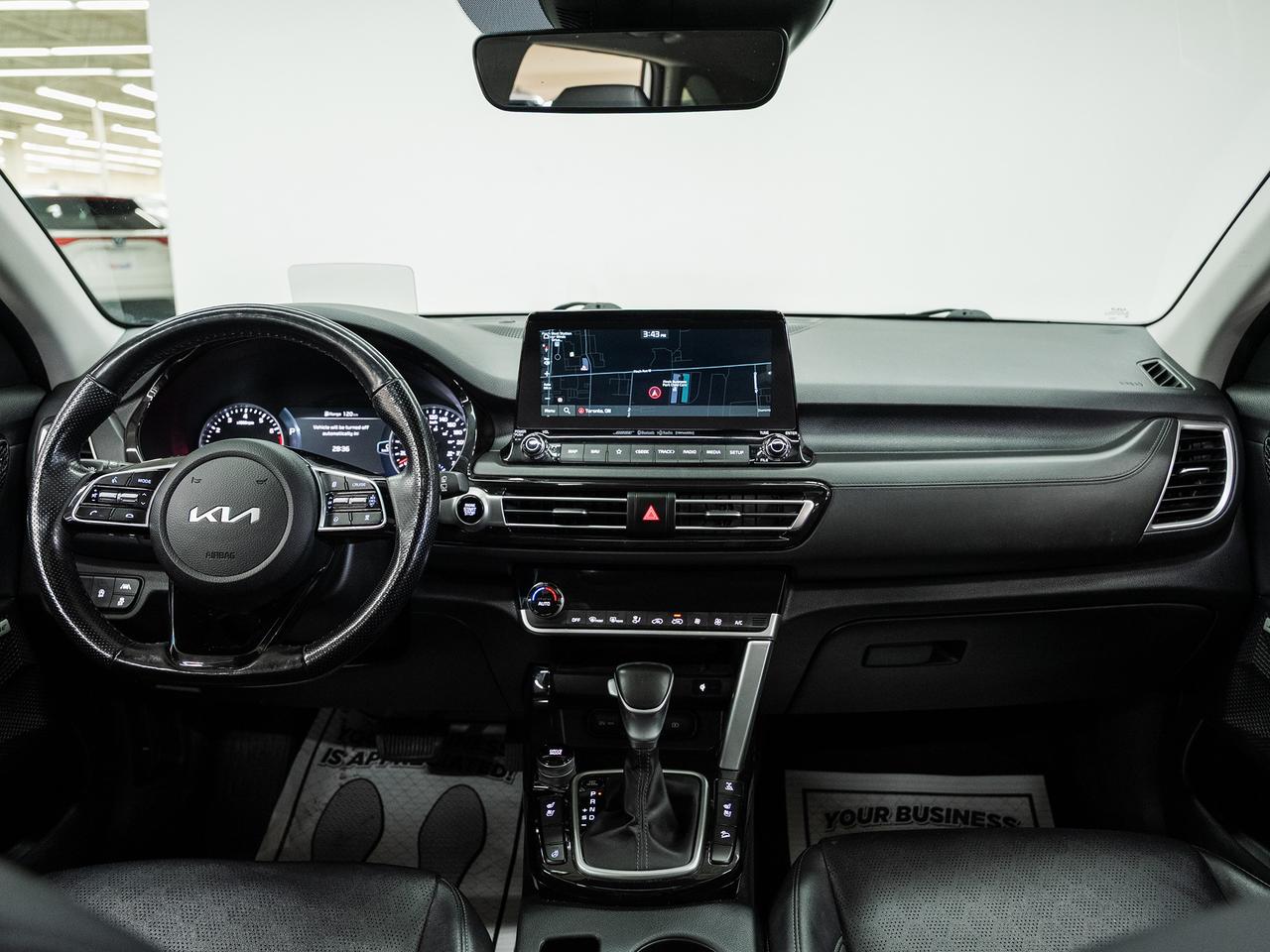 2022 Kia Seltos SX TURBO AWD | Nav | Sunroof | Leather | CarPlay