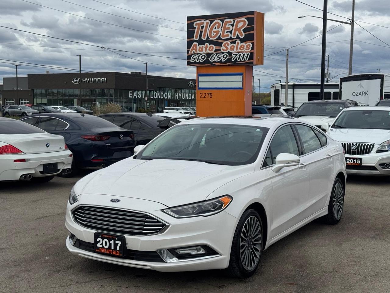 2017 Ford Fusion SE, LEATHER, LOADED, ONLY 136KMS, CERTIFIED - Photo #1