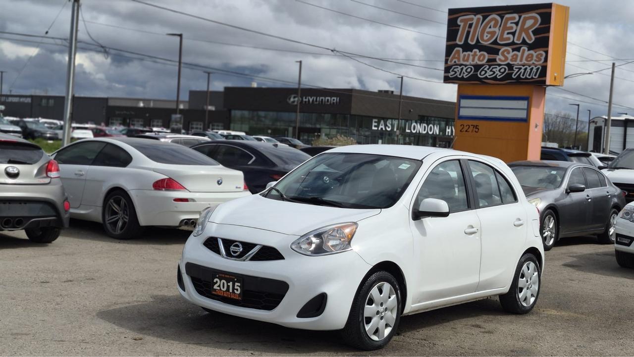 2015 Nissan Micra S, HATCH, NON CVT, ONLY 174KMS. AUTO, CERT