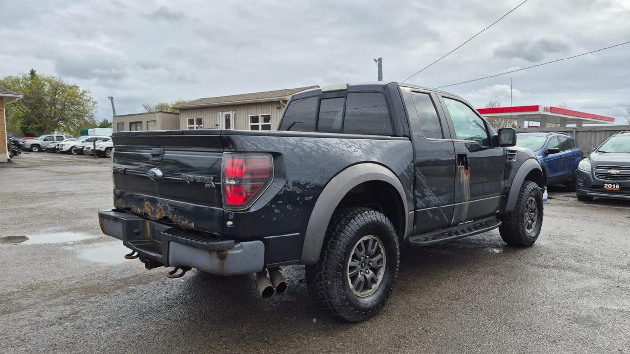 2010 Ford F-150 SVT Raptor, EXT CAB, 6.2L V8, RUNS WELL, AS IS Photo