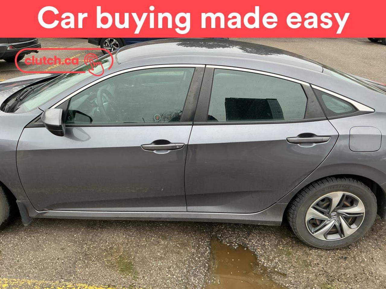 <br> <br>Clutch is the largest online used car retailer in Canada, delivering a seamless, hassle-free car-buying experience to drivers everywhere. Shop thousands of used cars online, get the right one delivered to your door, and enjoy peace of mind with our 10-Day Money-Back Guarantee. How sweet is that? To learn more, visit clutch.ca.<br> <br>Seamless home delivery - Delivery to your door in a matter of days. Available on select packages.<br> <br>Try it out for 10 days - If you do not like it, we will take it back. <br> <br>Quality assured - All cars go through our rigorous 210-point inspection and reconditioning process.<br> <br>Peace of mind - Warranty and protection plans available.<br> <br>Haggle-free - No haggling or hard sells.<br> <br>100% Transparency - Full inspection reports on every car, including high-res photography and a free Carfax report.<br> <br>Listed price is for cash purchase only and does not include taxes, Shipping Fees (if applicable), Delivery Fees (if applicable), government licensing fees.<br> <br>Stock # 10091