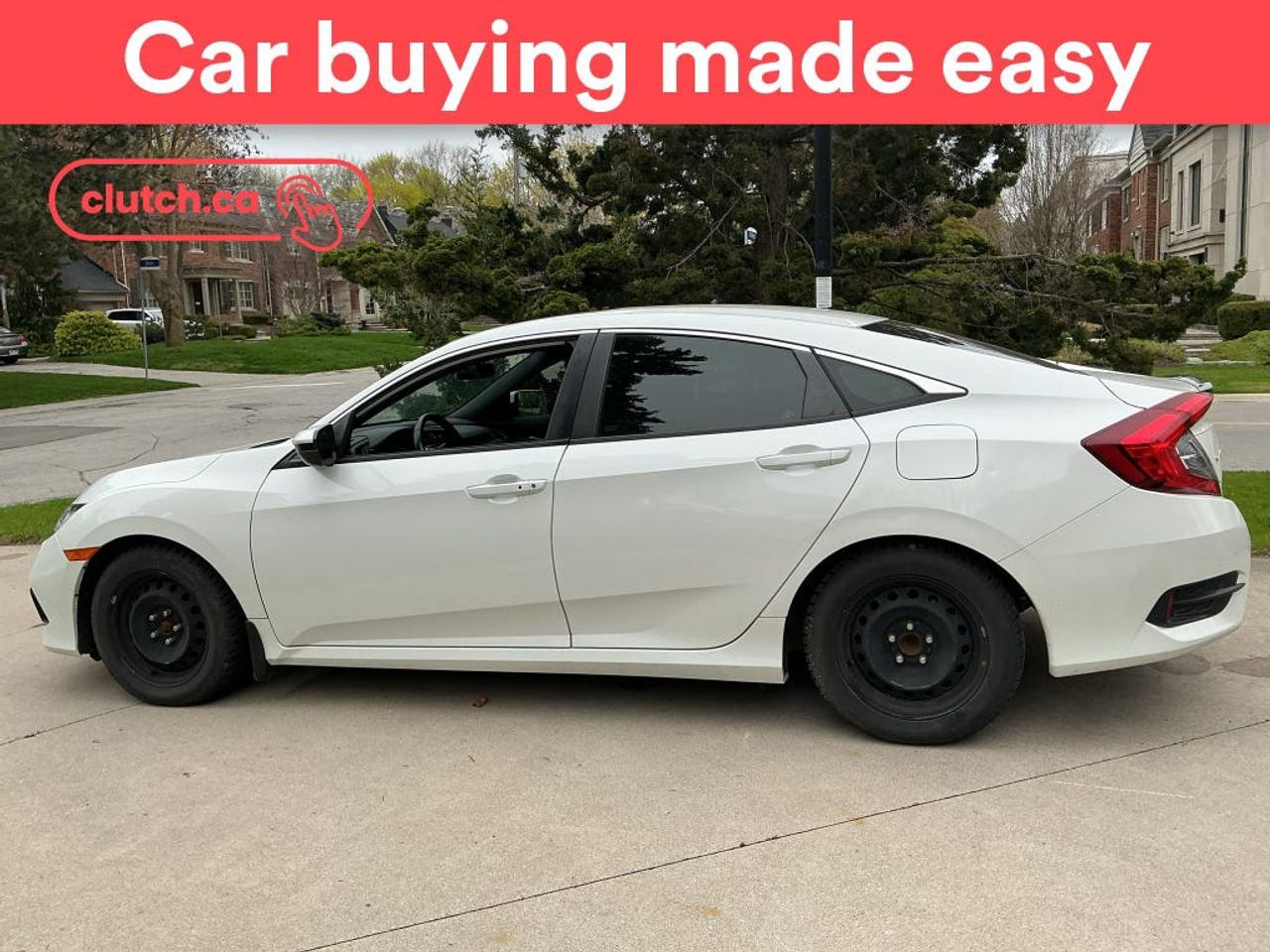 <br> <br>Clutch is the largest online used car retailer in Canada, delivering a seamless, hassle-free car-buying experience to drivers everywhere. Shop thousands of used cars online, get the right one delivered to your door, and enjoy peace of mind with our 10-Day Money-Back Guarantee. How sweet is that? To learn more, visit clutch.ca.<br> <br>Seamless home delivery - Delivery to your door in a matter of days. Available on select packages.<br> <br>Try it out for 10 days - If you do not like it, we will take it back. <br> <br>Quality assured - All cars go through our rigorous 210-point inspection and reconditioning process.<br> <br>Peace of mind - Warranty and protection plans available.<br> <br>Haggle-free - No haggling or hard sells.<br> <br>100% Transparency - Full inspection reports on every car, including high-res photography and a free Carfax report.<br> <br>Listed price is for cash purchase only and does not include taxes, Shipping Fees (if applicable), Delivery Fees (if applicable), government licensing fees.<br> <br>Stock # 10092