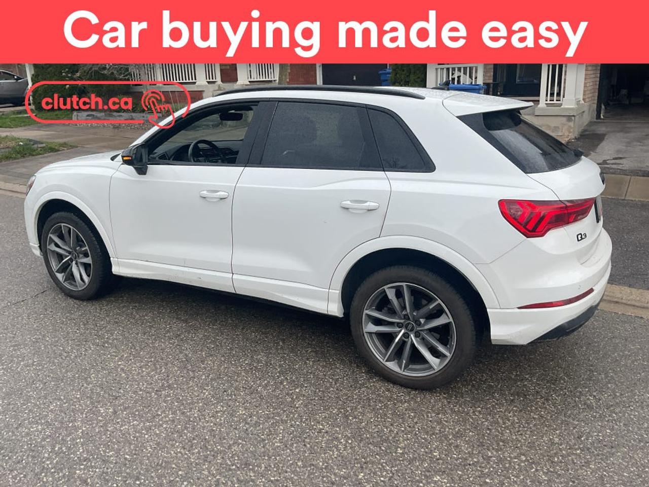 <br> <br>Clutch is the largest online used car retailer in Canada, delivering a seamless, hassle-free car-buying experience to drivers everywhere. Shop thousands of used cars online, get the right one delivered to your door, and enjoy peace of mind with our 10-Day Money-Back Guarantee. How sweet is that? To learn more, visit clutch.ca.<br> <br>Seamless home delivery - Delivery to your door in a matter of days. Available on select packages.<br> <br>Try it out for 10 days - If you do not like it, we will take it back. <br> <br>Quality assured - All cars go through our rigorous 210-point inspection and reconditioning process.<br> <br>Peace of mind - Warranty and protection plans available.<br> <br>Haggle-free - No haggling or hard sells.<br> <br>100% Transparency - Full inspection reports on every car, including high-res photography and a free Carfax report.<br> <br>Listed price is for cash purchase only and does not include taxes, Shipping Fees (if applicable), Delivery Fees (if applicable), government licensing fees.<br> <br>Stock # 10095